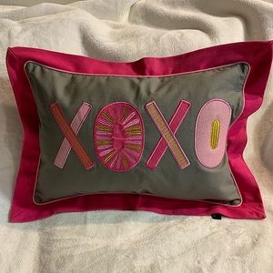 NWT XOXO throw pillow